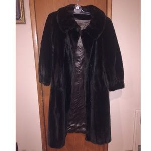 Women's REAL rabbit fur coat